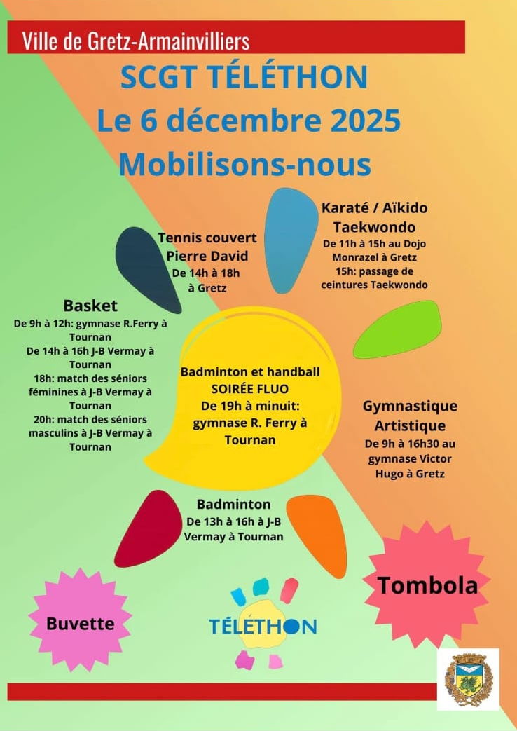 Le SCGT Aïkido s’engage pour le Téléthon : initiations et solidarité au dojo